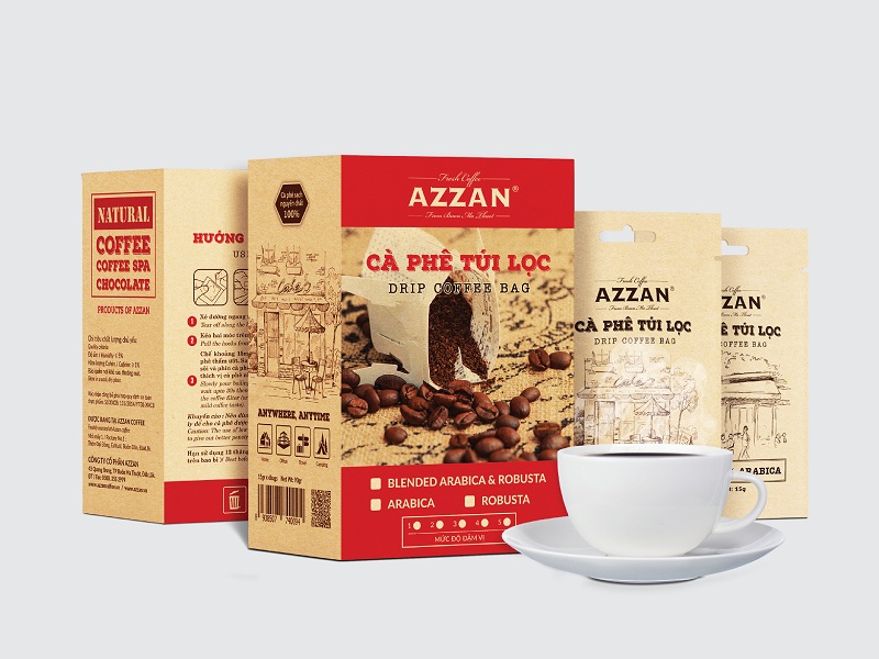 Cafe túi lọc - Công Ty CP Azzan
